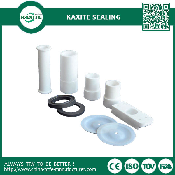 Molded Insulation PTFE Machining  Heat Resistance Filled Glass Fiber