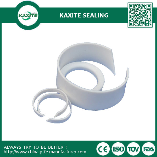 Whtie Custom Designed Non-stick Self-lubricating Ptfe Industry Machining  Ptfe NUT