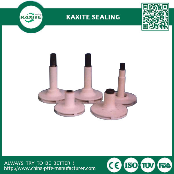 Low Friction Coefficient  High Resistant Ptfe Machining Spare Part Of Pump