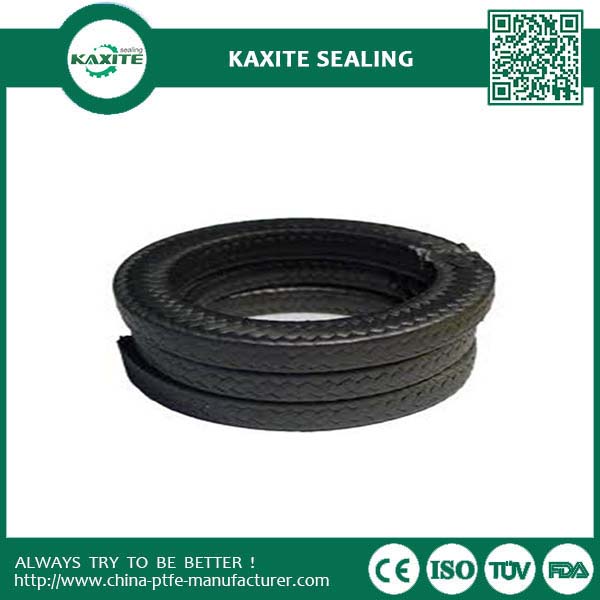 Black Graphite Ptfe Packing Corrosion Resistant With Good Lubricity