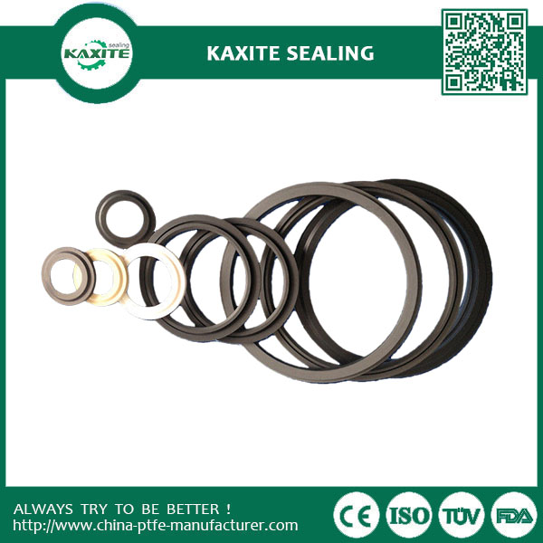 White Ptfe Machining High Precision  Plastic Seal Gaskets Customized