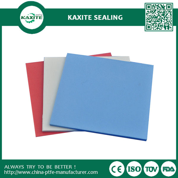 Glass Fiber Filled Skived Teflon Sheets 1500mm Blue Ptfe Sheet