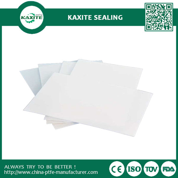 White Slippery Teflon Ptfe Sheet  Virgin Ptfe Moulded Sheet