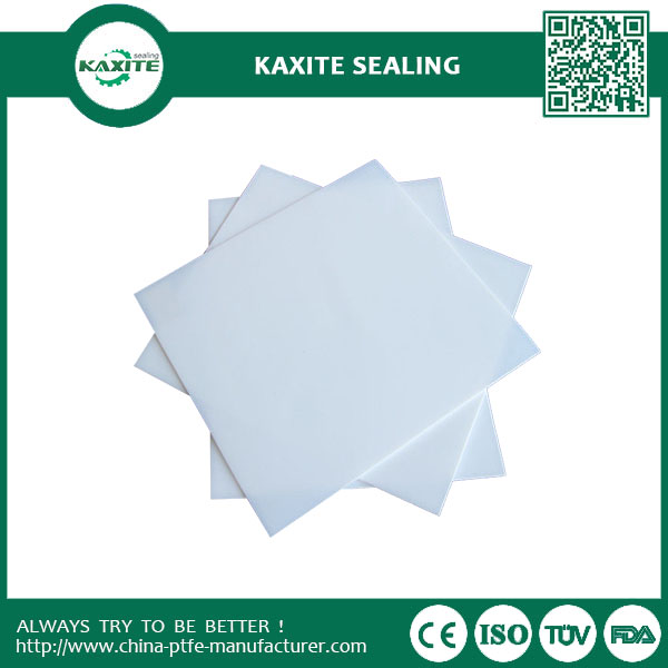 PTFE Teflon Moulded Plate  Custom Designed Anti-corrosion  lined materials Teflon Ptfe Sheet  Lining bearing pads