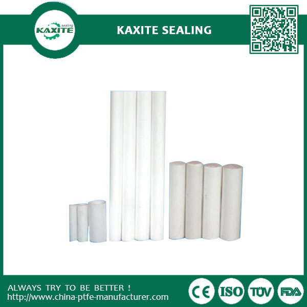 White Black Custom Designed Ptfe Teflon Extruded Rod With Good Electrical Insulation